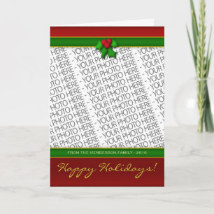 Greeting Card Template Photo Frame Custom
