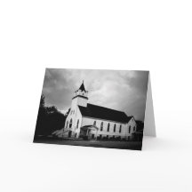 Greeting Card - Texas Country Church
