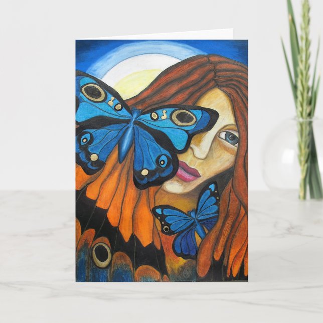 Greeting Card: "The Passing" Card (Front)