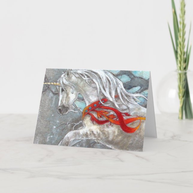 Greeting Card - Unicorn (Front)