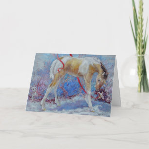Greeting Card - Unicorn Painted Filly