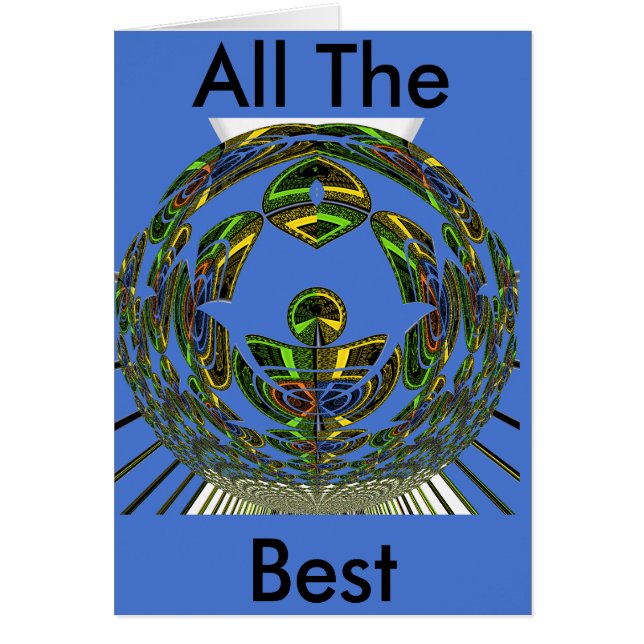 Greeting Card Vertical Template (Front)