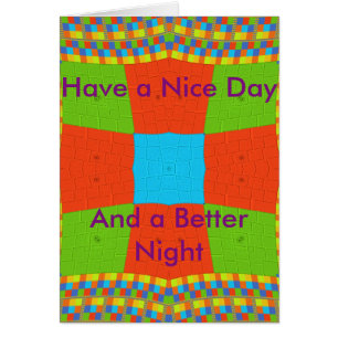 Greeting Card Vertical Template