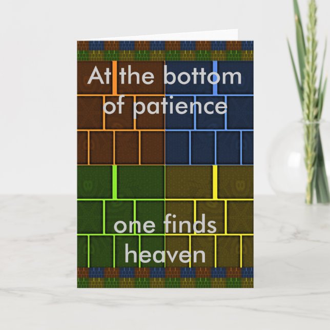 Greeting Card Vertical Template (Front)