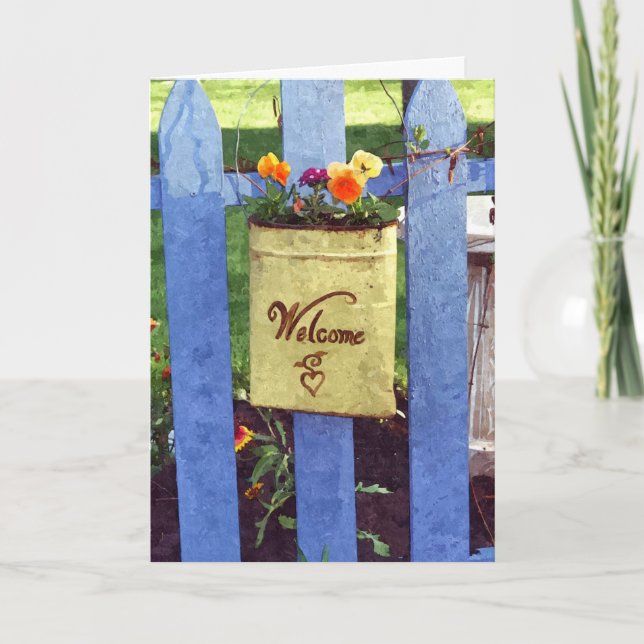 GREETING CARD: Welcome "New Home"_ Card (Front)