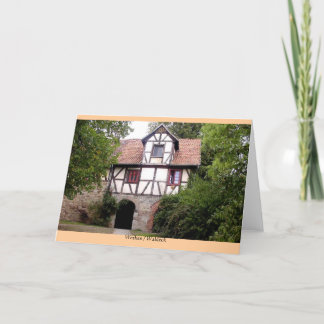 Greeting Card: Wethen / Waldeck Card