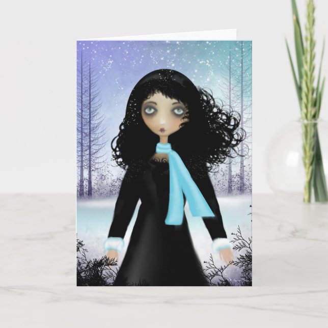 Greeting Card Winter Blank (Front)