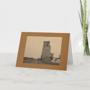 Greeting Card with Elevator Design - Blank