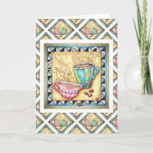 GREETING CARDS - COOL BEANS! COFFEE ART