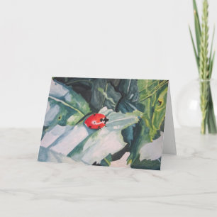 Greeting Cards with "Ladybug" by Amber Larsen