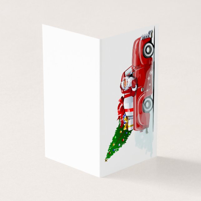 Greeting Christmas Card (Outside)
