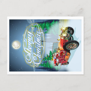 Greeting Christmas card