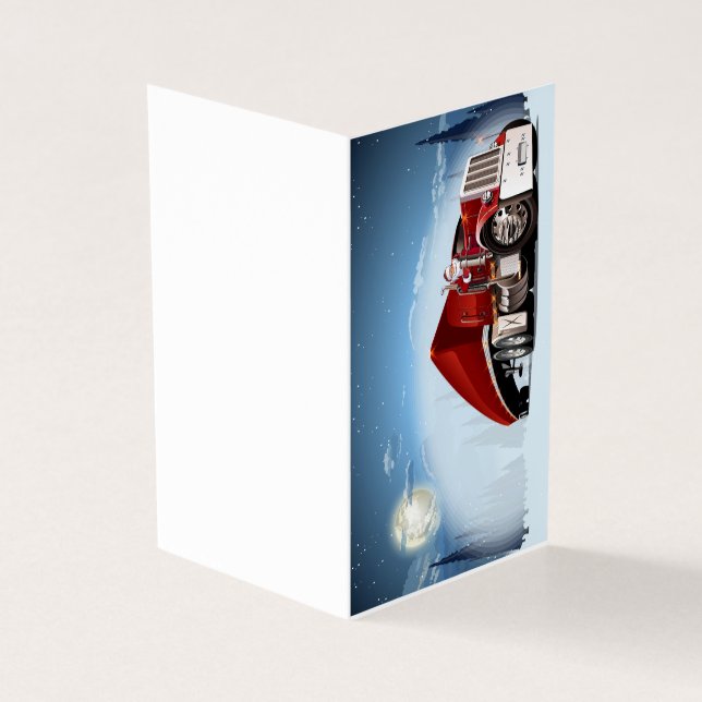 Greeting Christmas Card (Outside)