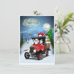 Greeting Christmas Card