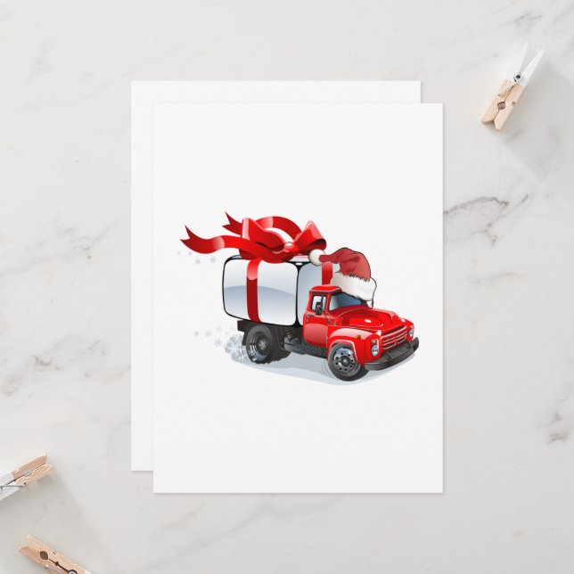 Greeting Christmas Card (Front/Back In Situ)