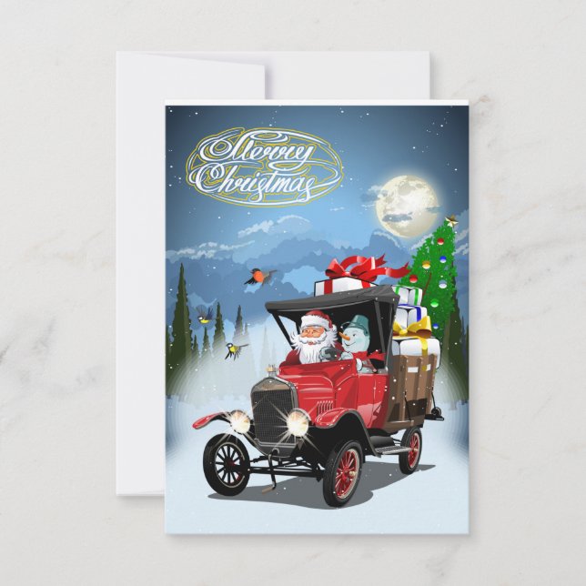 Greeting Christmas Card (Front)