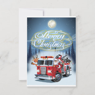 Greeting Chrustmas card