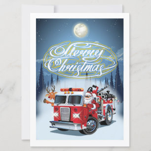 Greeting Chrustmas card