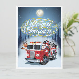 Greeting Chrustmas card