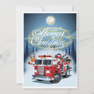 Greeting Chrustmas card