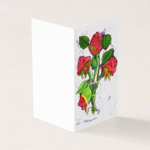 greeting folded card