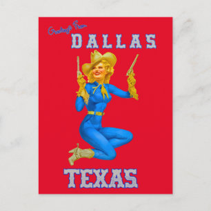 Greeting from Dallas Texas  Postcard