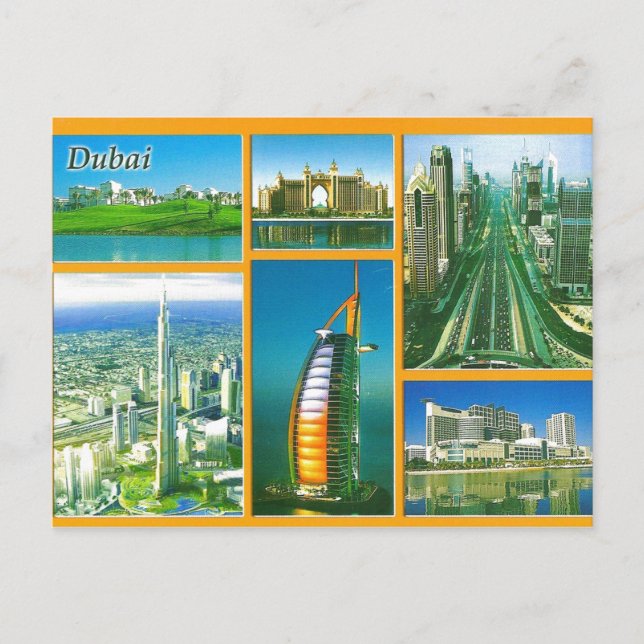 Greeting from Dubai Postcard (Front)