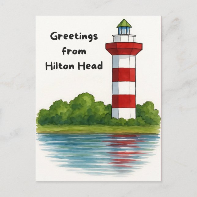 Greeting from Hilton Head Island 2025 Postcard (Front)