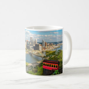 Greeting From Pittsburgh PA Holiday Coffee Mug