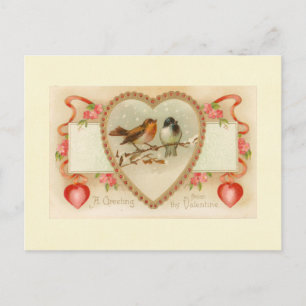 Greeting from Thy Valentine Holiday Postcard