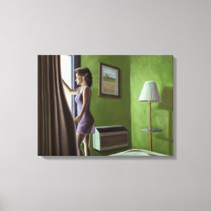 Greeting the Day 2006 Canvas Print