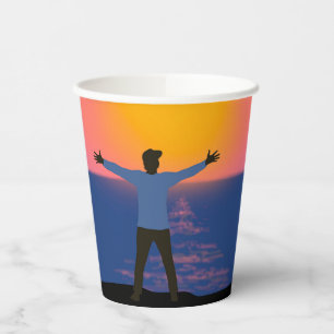 Greeting to the Sun Paper Cups