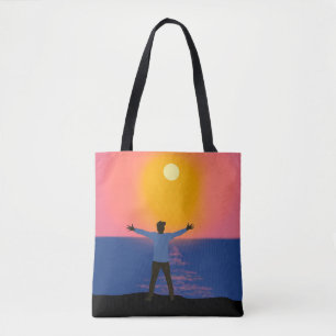 Greeting to the Sun  Tote Bag