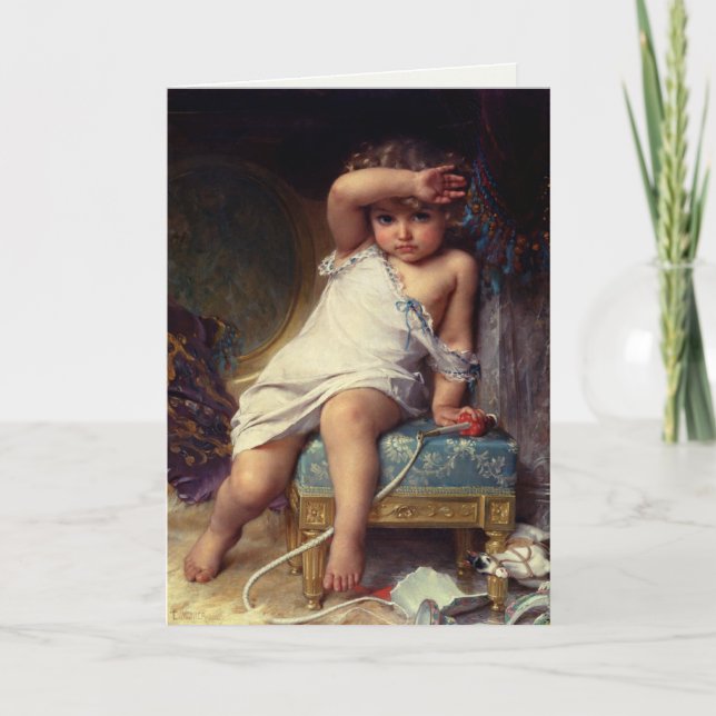 Greetingcard With Emile Munier Painting Card (Front)