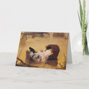 Greetingcard With John Everett Millais Painting Card