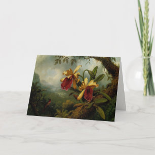 Greetingcard With Martin Johnson Heade Painting Card