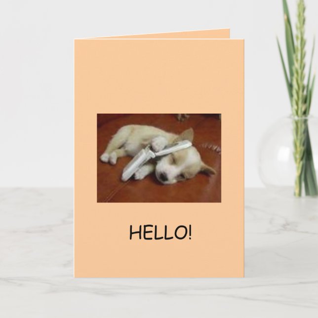 Greetings! Card (Front)