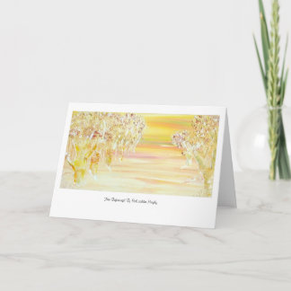 Greetings Card: "New Beginnings" by Arciemme Card