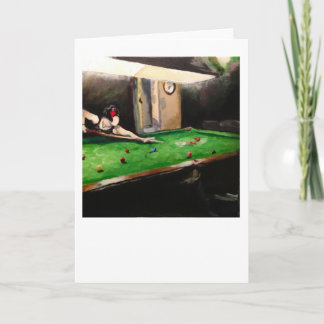 Greetings Card - "The Billiard Room" Burgh Island