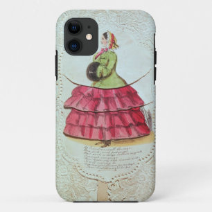 Greetings Card (w/c on paper) iPhone 11 Case