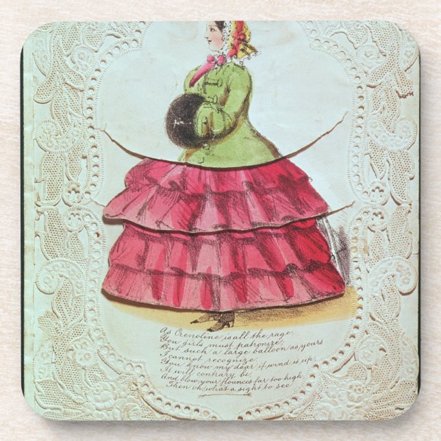 Greetings Card (w/c on paper) Coaster (Front)