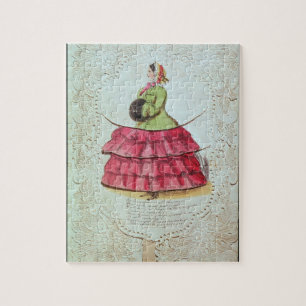 Greetings Card (w/c on paper) Jigsaw Puzzle