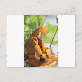 Greetings for an Artist Postcard