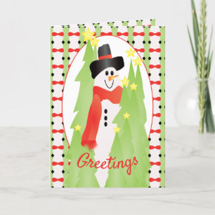 Greetings For Holiday Joy Card
