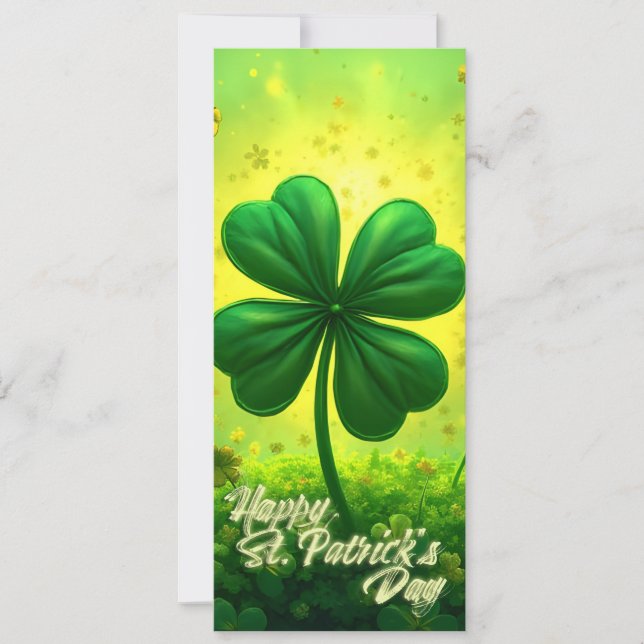 Greetings for St. Patrick's Day (Front)