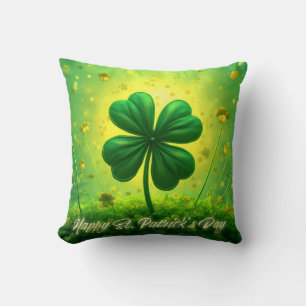 Greetings for St. Patrick's Day Cushion