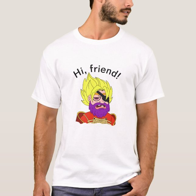 Greetings from a pirate T-Shirt (Front)