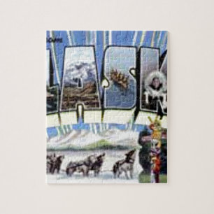 Greetings From Alaska Jigsaw Puzzle