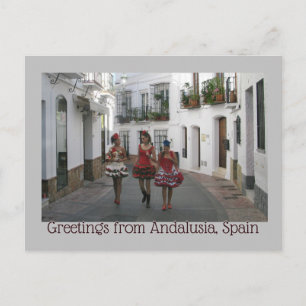 Greetings from Andalusia, Spain Postcard