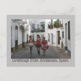 Greetings from Andalusia, Spain Postcard